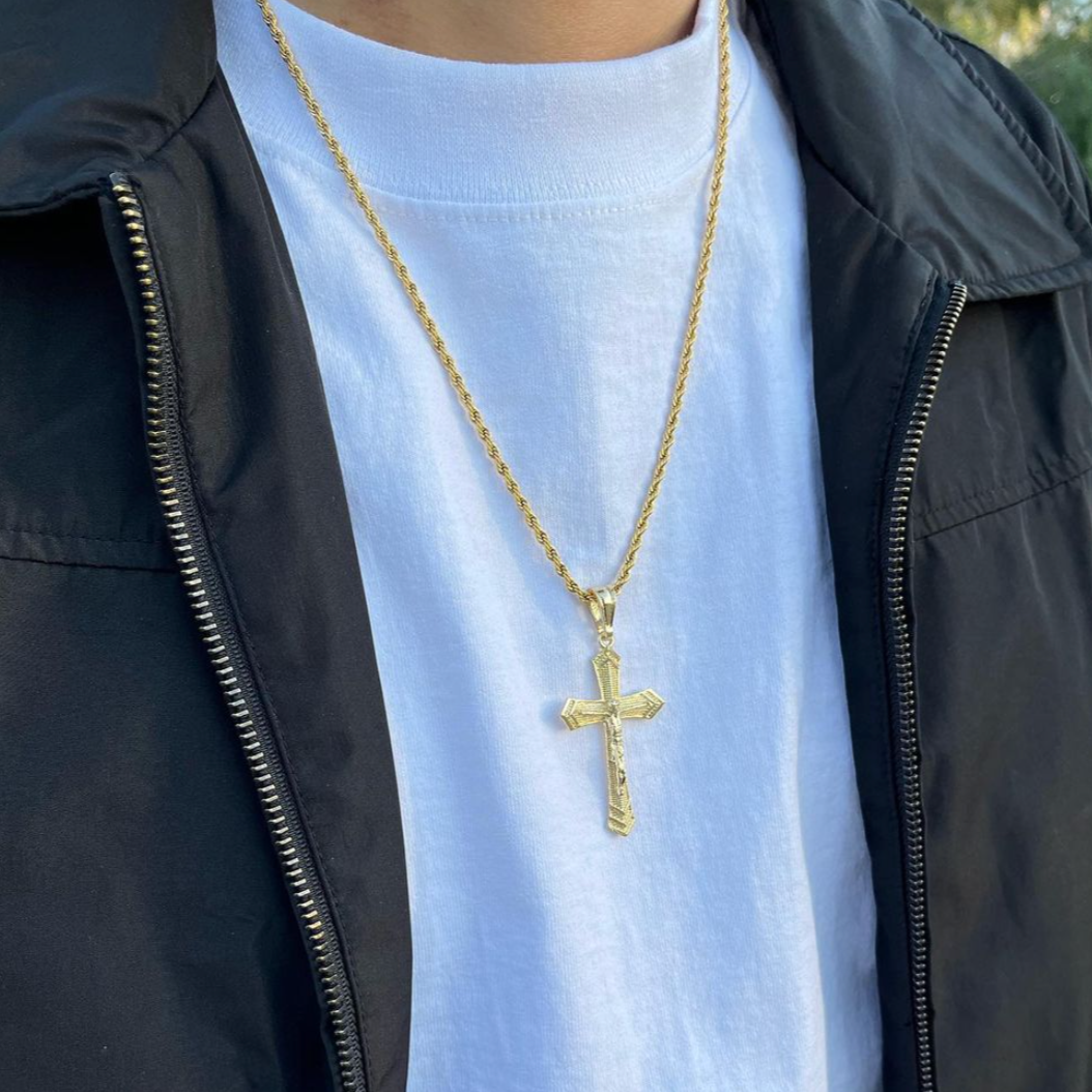 PE6 Cross Pendant